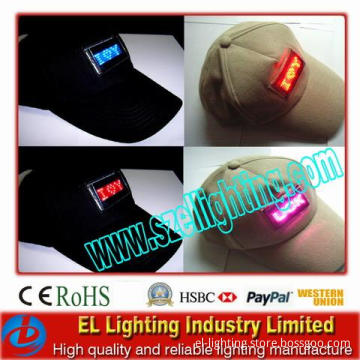 LED Message Cap (7 colour LED lights)